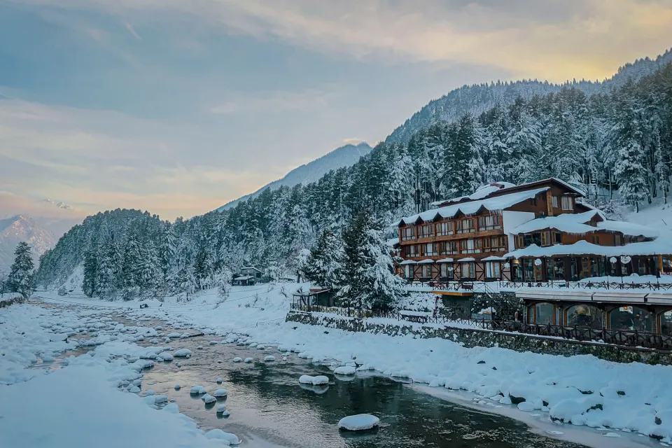 Pahalgam in winter
